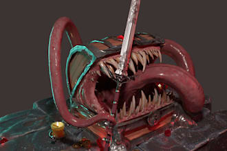 texture your 3d model using substance painter