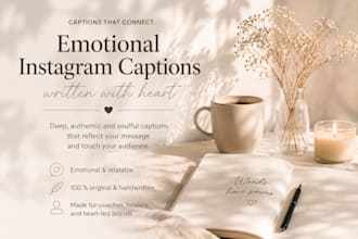 write emotional texts for instagram captions