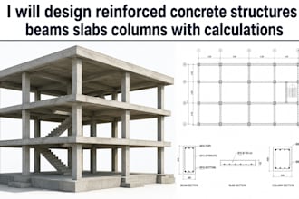 design reinforced concrete structures beams slabs columns with calculations