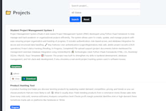 python flask web application development with database integ