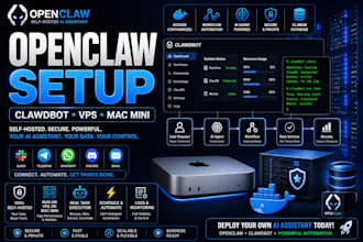 set up openclaw ai assistant clawdbot moltbot with workflow automation