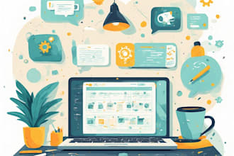 design modern flat style vector illustrations