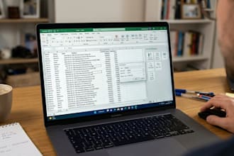 do excel data cleaning, formatting and mis reports