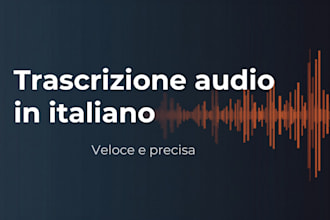 italian audio transcription  fast and accurate text