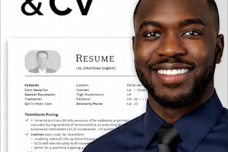 create ats resume CV cover letter linkedin in 24h