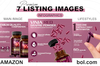 do amazon listing images product infographic lifestyle or bol products
