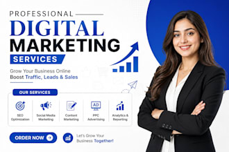 be your digital marketing and social media marketing