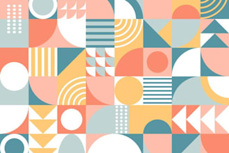 design a professional pattern and logo design