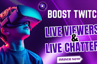 boost twitch live viewers twitch viewers twitch channel promotion