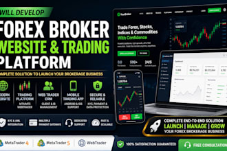 build forex trading website, forex broker, forex trading website, crm, stock