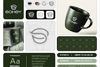 design a professional logo and brand identity kit