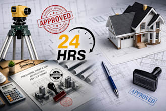 draw architectural plans, permit drawings  blueprints for city permit
