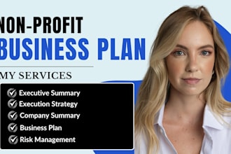 write your nonprofit business plan, 501c3 application, irs form 1023 document