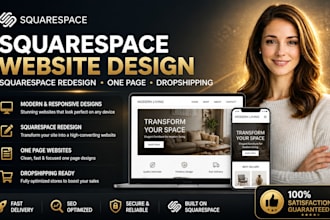 squarespace websitedesign squarespace redesign one page squarespace dropshipping