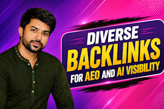 do diverse backlinks for aeo, GEO, SEO and ai visibility