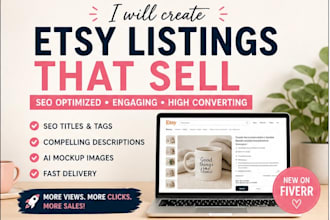 write high converting product descriptions and listings