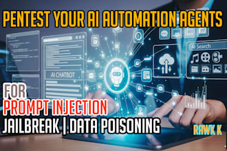 pentest ai automation agent for prompt injection, jailbreak, data poisoning
