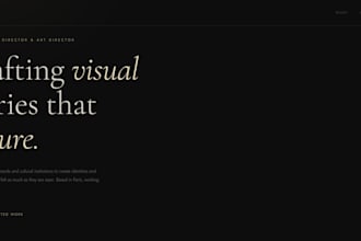 build a modern responsive portfolio website