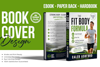 design a book cover, ebook cover, and amazon KDP cover design