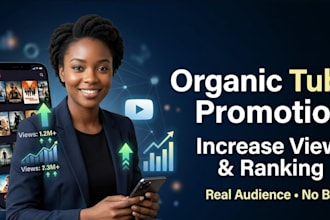 do organic tubi promotion, tubi movie,youtube, increase tubi viewers and ranking