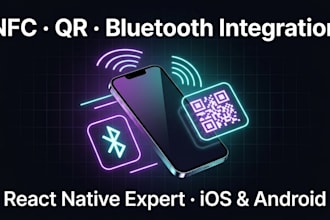 integrate nfc, qr or bluetooth into your react native app