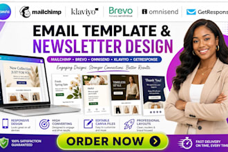 omnisend brevo mailchimp newsletter canva presentation email template design