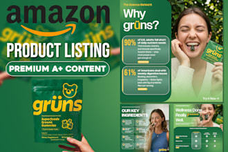 amazon listing, infographic design, ecommerce design