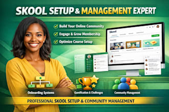 do skool manager online community skool community management skool setup