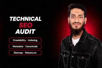 do technical SEO audit and fix website issues