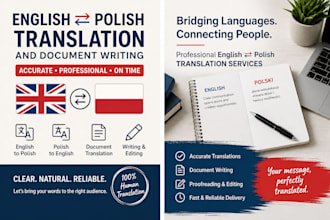 document translation from polish to english and vice versa