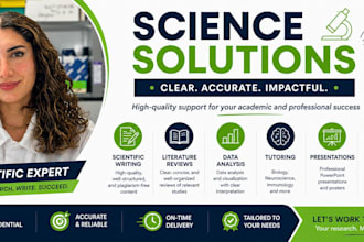 improve your biology report and presentation