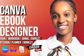 design canva ebook, workbook, kdp journal, kdp book interior, pdf, notebook