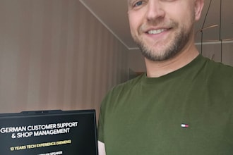 manage your german ecommerce store and technical customer support