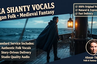 record sea santhy, pagan folk, medieval fantasy, and traditional sailor chants