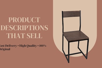 write engaging product descriptions that increase sales