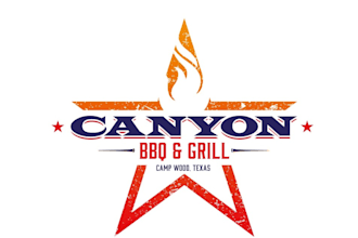 design food, BBQ, grill and restaurant logo