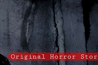 write a horror story for youtube
