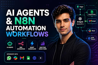 build ai agents chatbots and n8n automation workflows