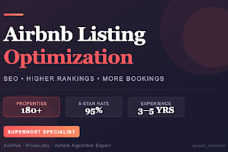 optimize your airbnb listing for higher more bookings