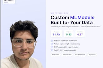 build custom machine learning models for prediction and business insights