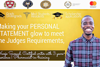 strategically edit your statement of purpose and personal statement to stand out