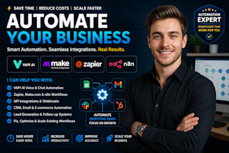 automate vapi ai api vapi ai zapier make com n8n automation vapi ai workflow