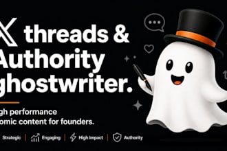 be your x twitter ghostwriter and reddit content writer