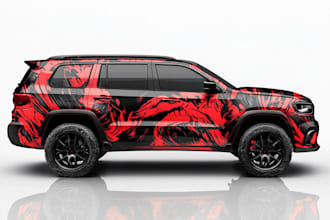 professional van wrap, vehicle wrap, car wrap design