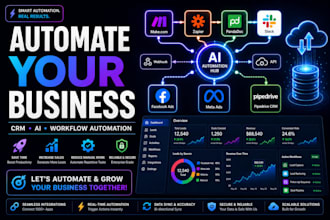 build, fix lead capture CRM calendar workflow automation and zapier integration