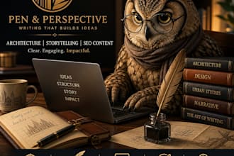 write SEO, architectural, and narrative writing content