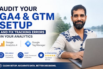 audit your ga4 GTM setup and fix analytics tracking errors