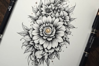 design professional tattoo and custom tattoo
