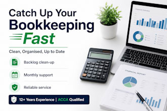 catch up and clean your overdue bookkeeping quickly