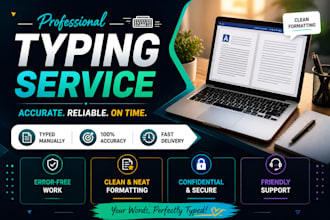 accurately type PDF, image or handwritten notes to word